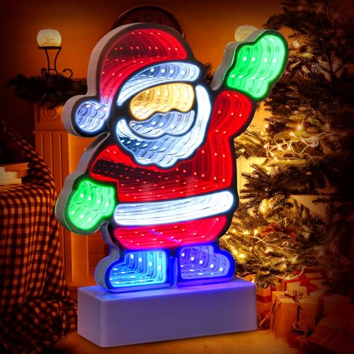 Johiux LED Santa Weihnachtsbeleuchtung mit...