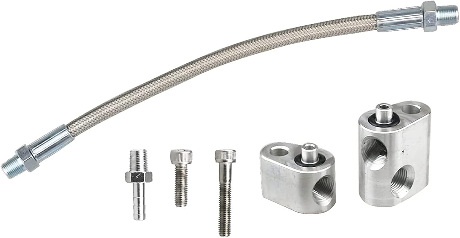 PRUNkuar LS Throttle Body Bypass Hose kit, LS Coolant Steam