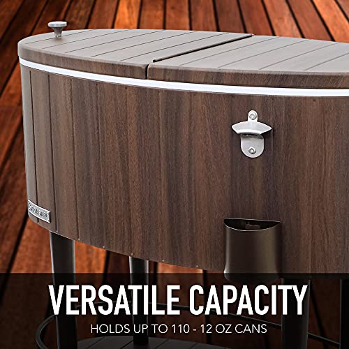 Permasteel Ps-A209-Bw Patio Cooler, Brown #TOP4