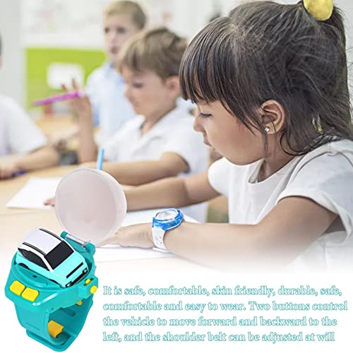 Relógio RC Car Toy Controle Remoto, 2022 Novos Mini Car Watch Toys, Desenho RC Carro Pequeno com Car