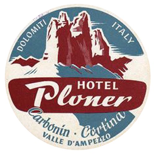 VHS-037 VINTAGE HOTELS STICKER-37 ���B���e�[�W�z�e���Y�X�e�b�J�[ �X�e�b�J�[ �C���e���A