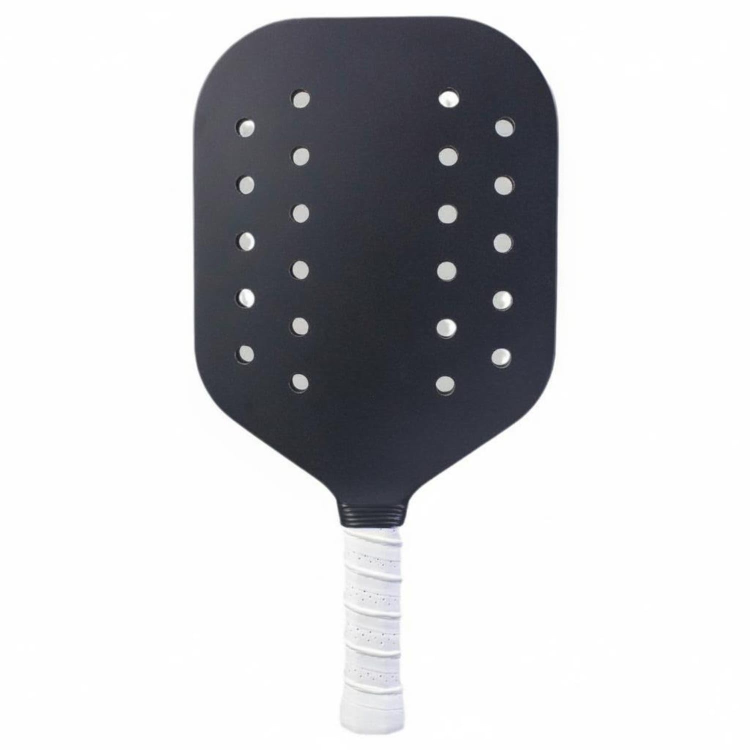 Hot-Pressed Single-Piece Pickleball Paddle Solid Face Integrated-Handle Pickleball Paddle Wrapped Grip Racket Cutout Throat, Style 5-image-4