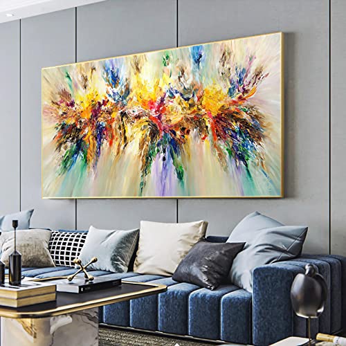 Fleur affiches imprime Art mural abstrait grand format salon chic