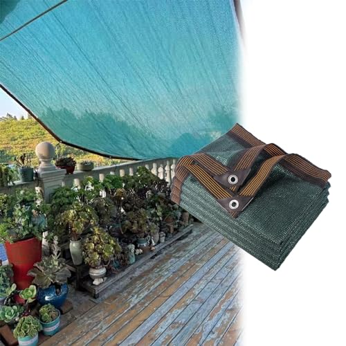Garden Shade Cloth 3.3/6.6/9.9/13/16.4/19.7/26FT Green Shade Cover 90% Shading Sun Shade Net for Plant Cover, Greenhouse, Patio, Tomatoes, Chicken Coop, Barn Kennel (Size : 13x23ft)