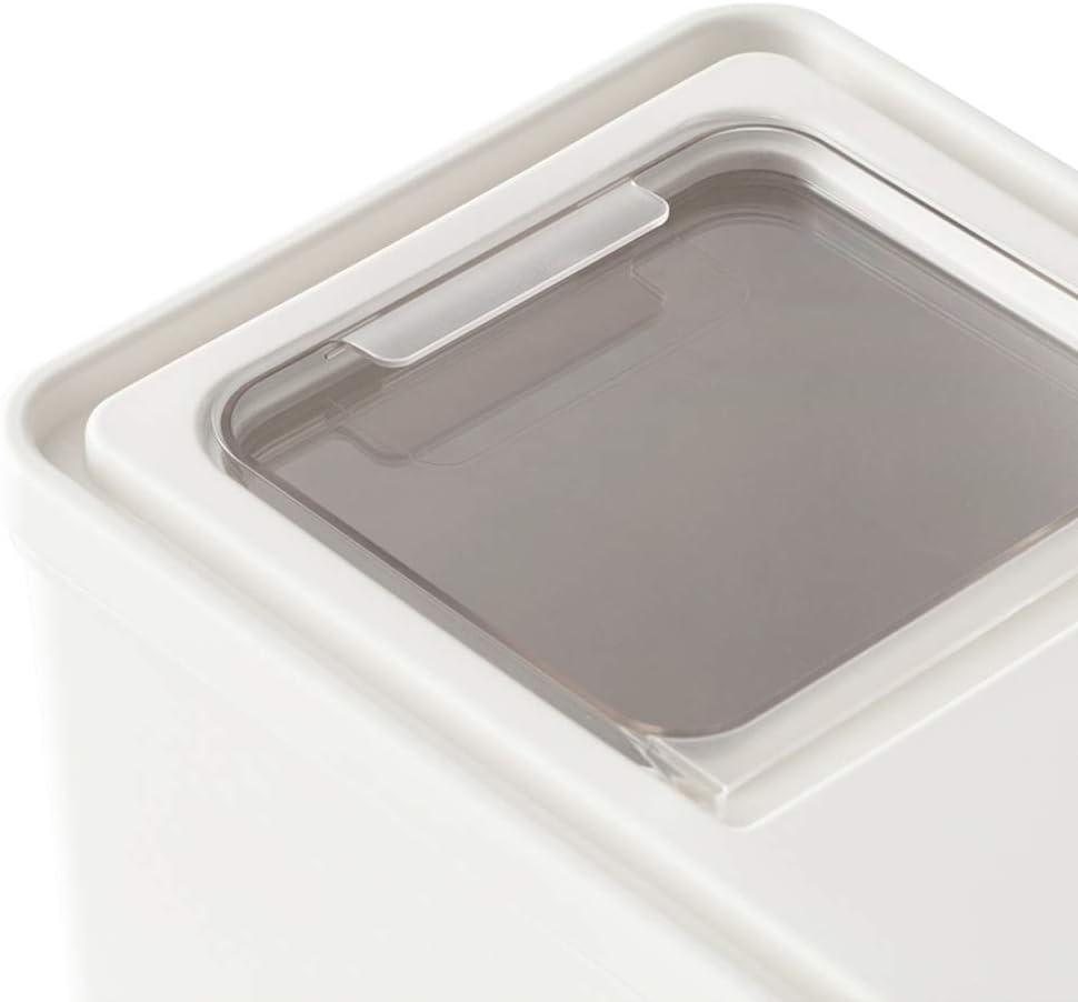 Rice Storage Box Sealed Proof Large Capacity Grain Flour Container Kitchen Flip Cover
