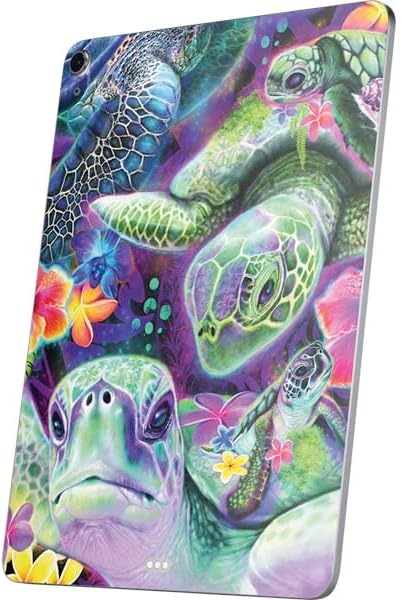 Skinit Decal Tablet Skin Compatible with iPad Air 11in (2024-2025) - Officially Licensed Rainbow Sea Turtles by Sheena Pike Design