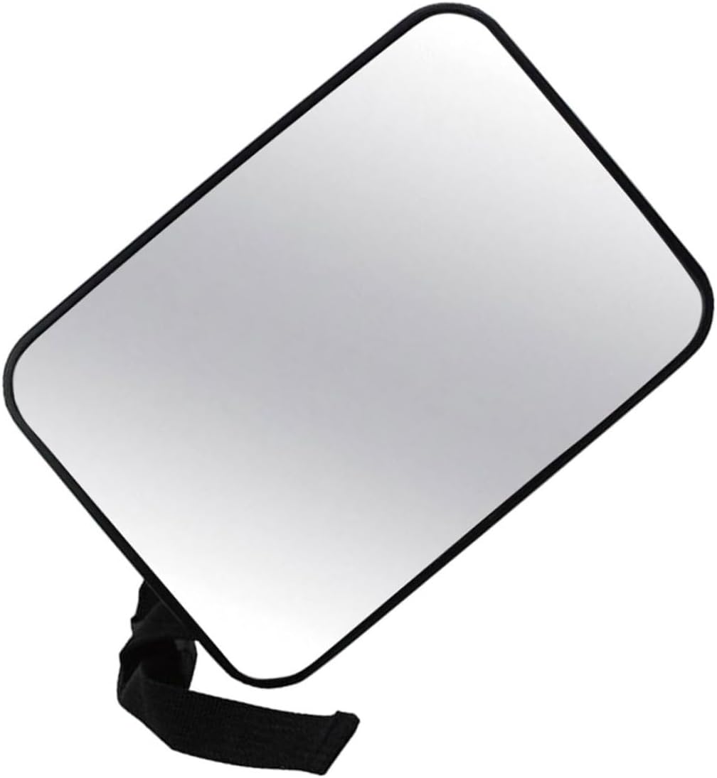 ORFOFE Car Mirror Rearview Mirror for Rear-facing Seats 18.8×13.5cm Black Square for Car Backseat Monitoring
