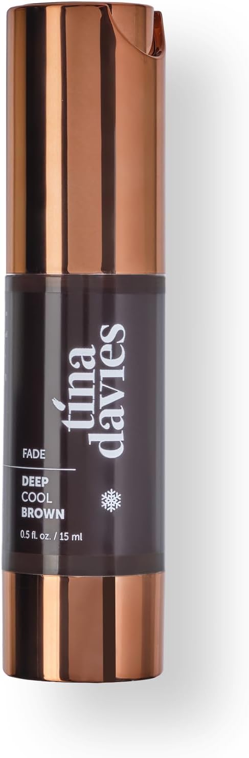 Tina Davies FADE Eyebrow Pigments, Deep Cool Brown 15ml