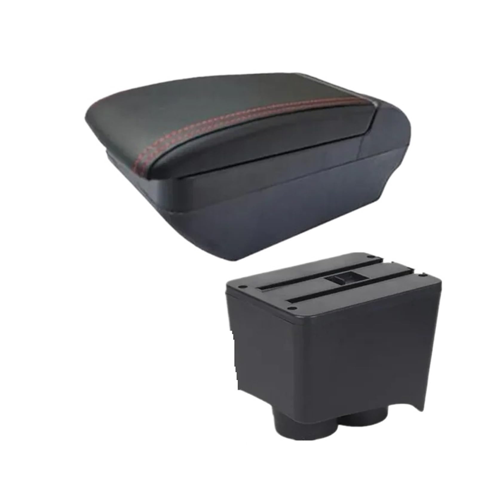 UDHQAJC For VW For Polo 9N 3 Mk4 2001-2009 Car Armrest Box Interior Storage Accessories Car Centre Console Armrest Box