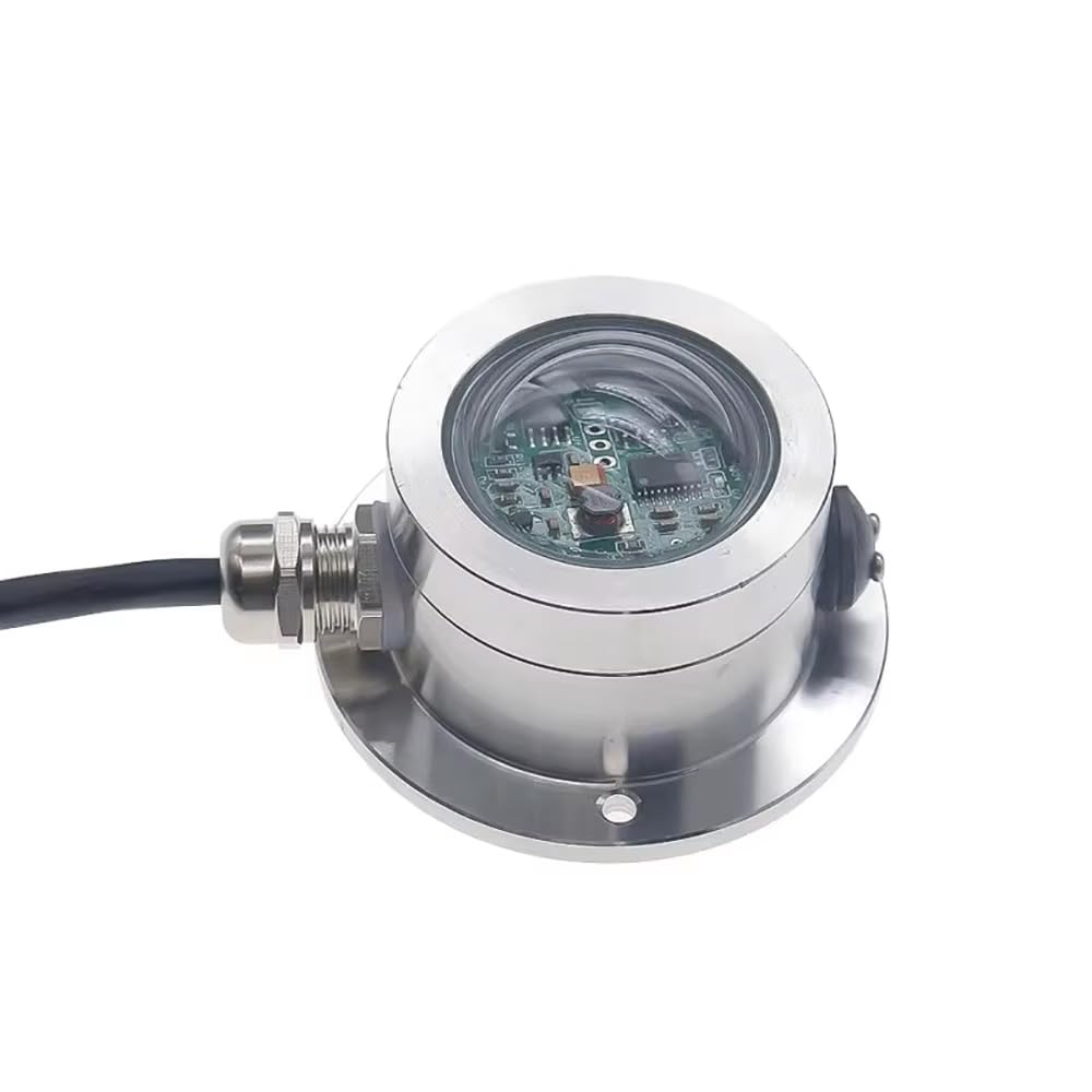 Toplionace Gauge de Pluie Optique en Acier Inoxydable pour la Station Météorologique, Capteur de Précipitations D'impulsion à Double Canal - IP65, Surveillance Des Précipitations (Sortie d'impulsions)