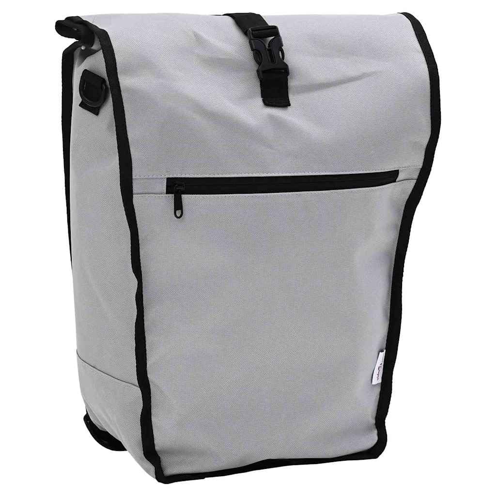 Borsa per bicicletta in poliestere, 34 x 16 x 59 cm, adatta per portapacchi, leggera e portatile, per pendolari, escursioni all'aperto, trekking, MTB, bici da strada, città, e-bike