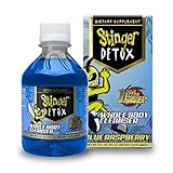 Stinger Detox Whole Body Cleanser 1 Hour Extra Strength Drink – Blue Raspberry – 8 FL OZ