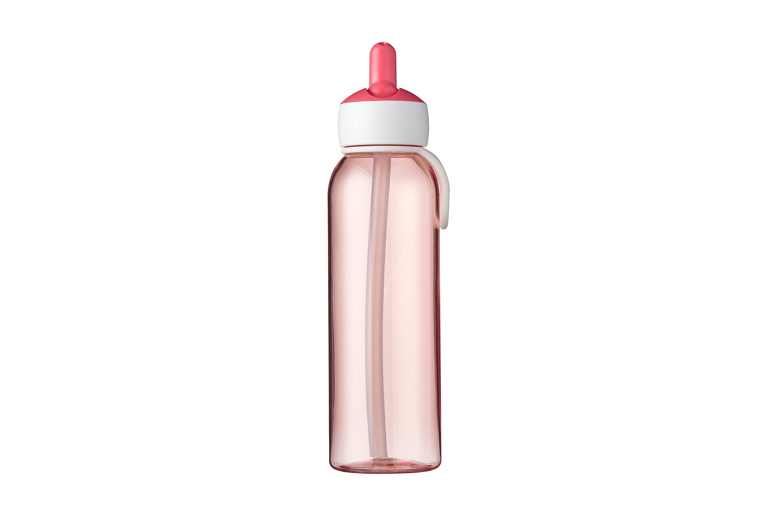 Mepal – Pipetli içecek şişesi Campus Flip-up 500 ml pembe – çocuklar için pipetli su şişesi – gazlı asitlere uygundur – sızdırmaz