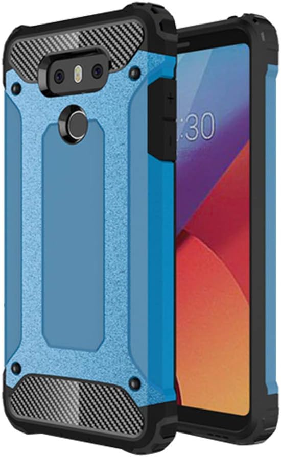 LGG6 Phone Case Compatible with LG G6 Cover Shockproof Heavy Duty Lg-g6 6g Cell Rugged LG6 G 6 ProtectiveLG6g Bumper 5.7 Inch （Blue）