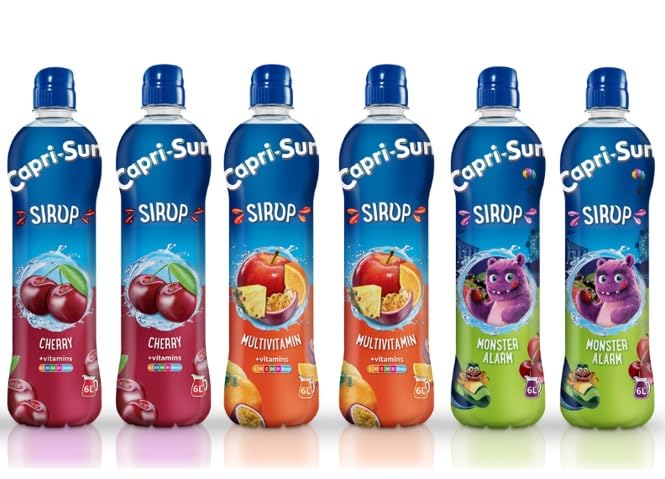 H-O Capri-Sun Sirup + Vitamine Sirup-Mix 6x600ml Anzahl Der Teile: 1