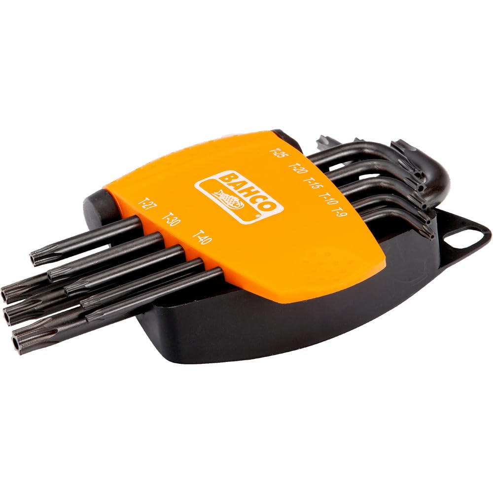 Jeu de tournevis Torx courts 8 pièces avec manches ergonomiques compacts