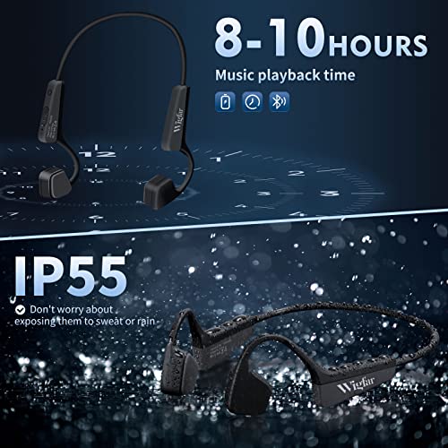 Wigfar WIG-11 Bone Conduction Headphones Premium Open-Ear Wireless Bluetooth Sport Headphones thumb #3