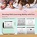 SHUAIGUO Mini Pocket Printer Portable Thermal Instant Photo Printing Label Maker Machine BT Wireless Connect Compatible with Android/iOS APP Support Receipt Label Memo Sticker Notes Lists Scrapbook