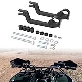 SMOTRCC Handguard Mount Kit, Replace 34452, Aluminum Alloy Mount Brackets for Snowmobiles, ATV, MX Motorcycles, Fit For PowerMadd Sentinel HandGuard
