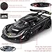 Therina Toy Cars Model Jesko Black Alloy Collectibles Die-cast Vehicles with Sound and Light