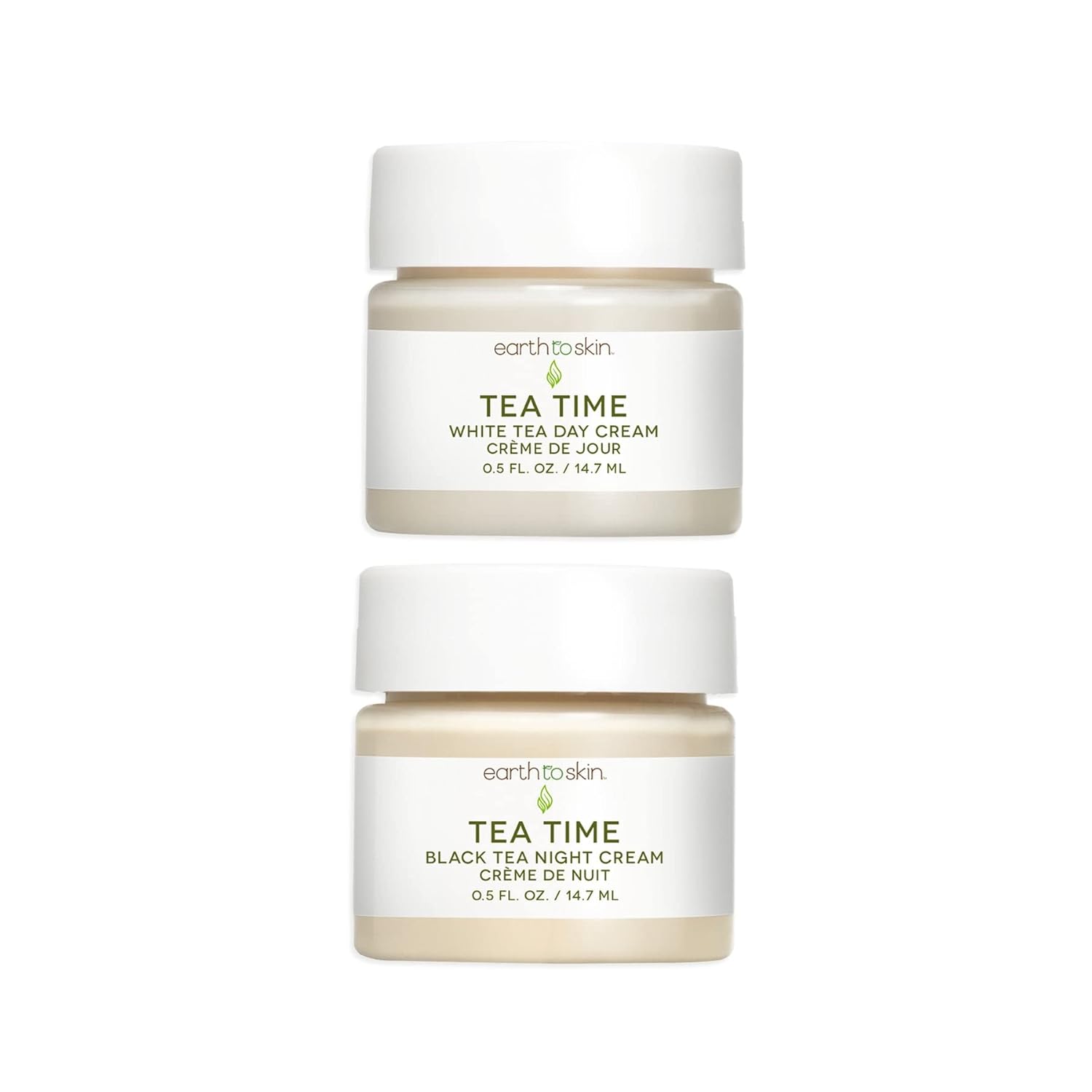 Earth To Skin Tea Time Mini Duo Set White Tea Day Cream (0