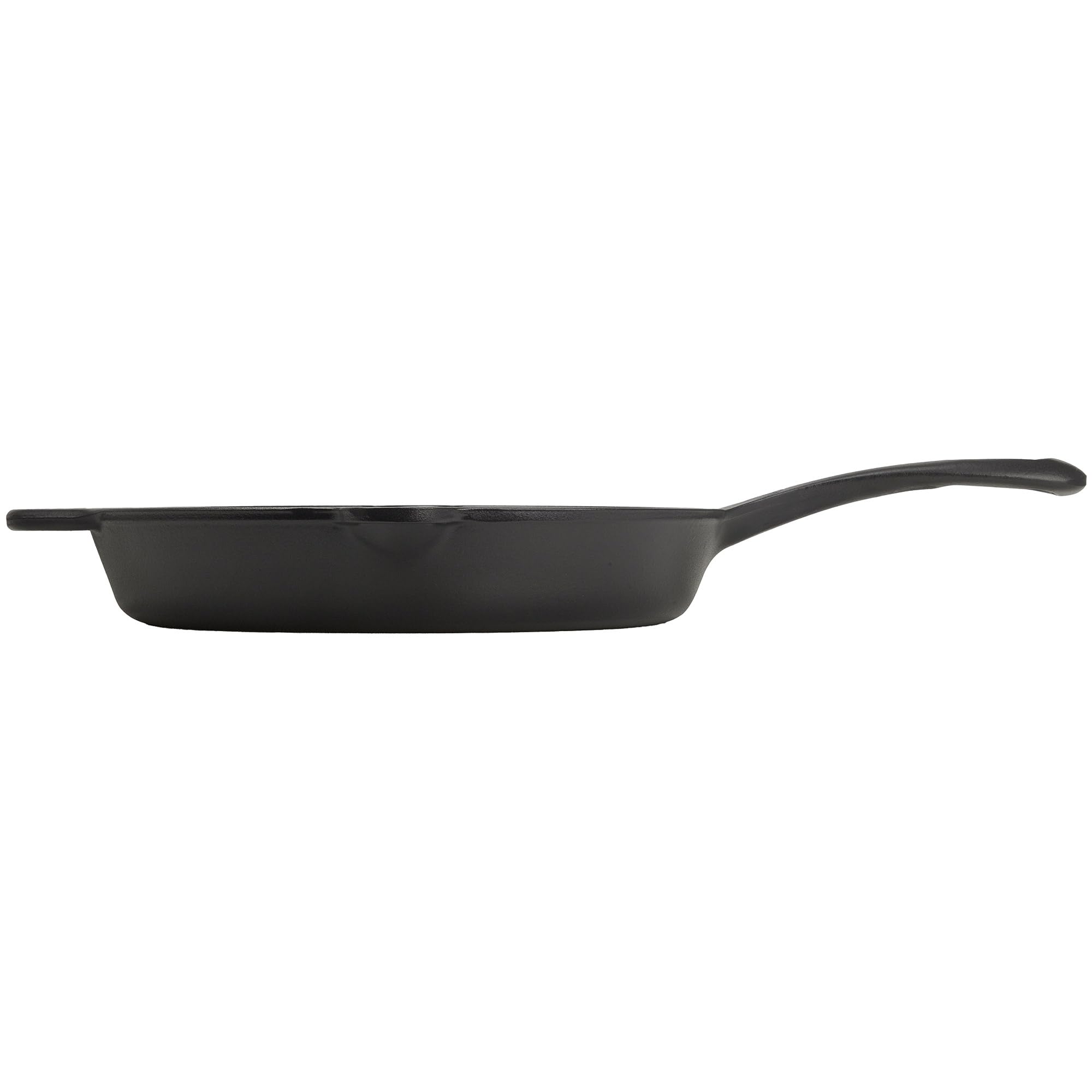 VICTORIA Padella in Ghisa Smaltata Induzione da 30cm, Adatta per, Fuoco, Barbecue, Forno, Vetroceramica e Gas, Cast Iron Skillet Senza Sostanze Tossiche, Senza PTFE e PFOA