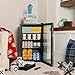 NewAir Beverage Refrigerator Cooler - 126 Cans Free Standing with Right Hinge Glass Door, Mini Fridge Beverage Organizer Perfect For Beer, Wine, Soda, And Cooler Drinks