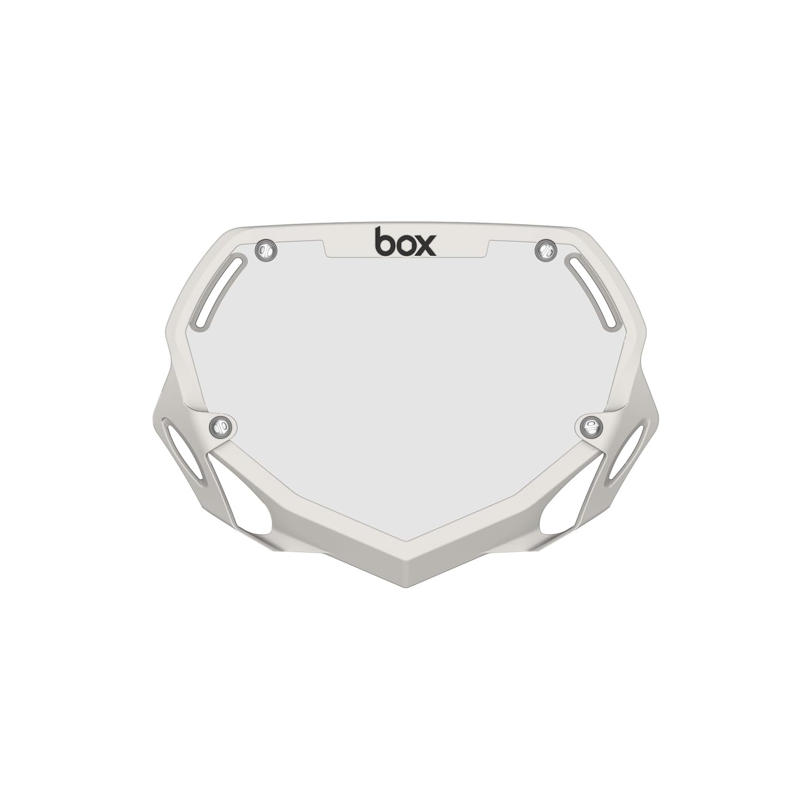 Box Components Two 3D Impact Resistant BMX Bike Number Plate w/Adjustable Straps for Adults, Mini, Strider, Plate Bikes, Bicycle Parts 100% Quality Guaranteed