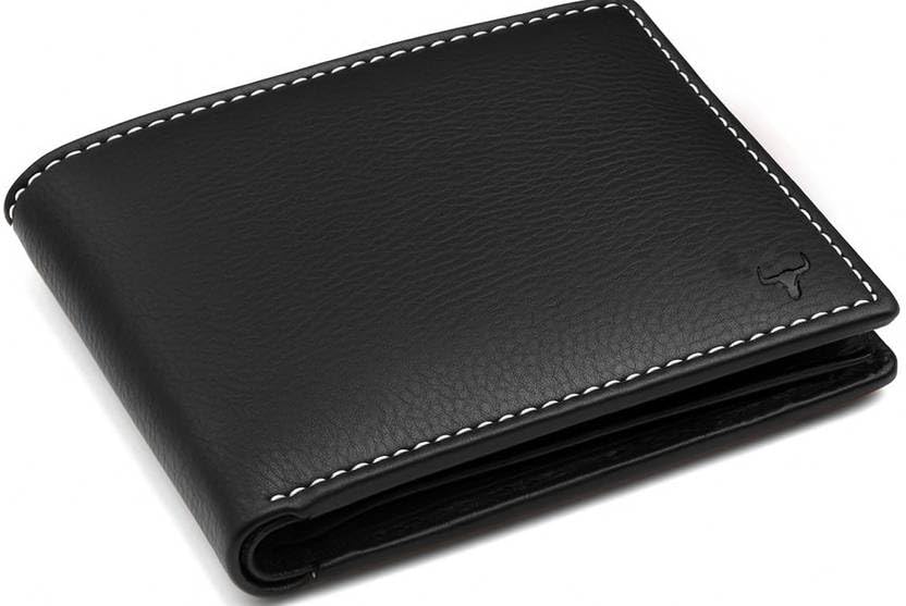 renaissance leather men black genuine leather rfid wallet (8 card slots) compact wallet with card slots and cash storage for men and women ivye-05