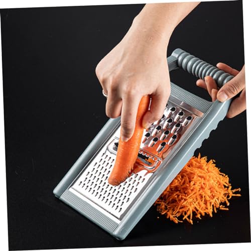 Rallador manual de verduras y queso con manivela miniatura 4