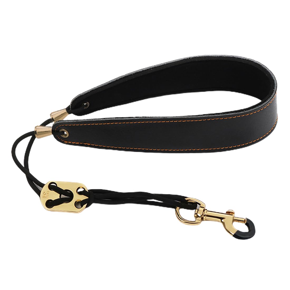 EIHI Tracolla per Sax, Cinturino per Collo Nero, per Contralto, Baritono, Vecchio Tenore, Soprano, Super Fibra, Gancio in Metallo, Accessori per Strumenti Musicali