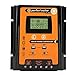 Produktbild Solar-Ladesteuerung, 70 A, LCD, Solar-Controller mit Flüssigkristall-Display, automatische Identifizierung, Solar-Lade- und Entladungskontrolle mit Dual-USB-Port, 2,4 V, 12 V/24 V