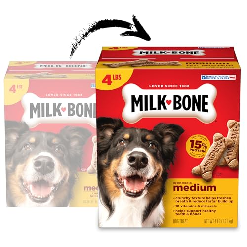 Image of Milk-Bone Original Biscuits Medium Dog Treats, 4 Lb.