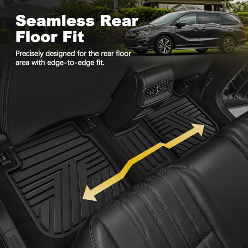TTX LIGHTING Floor Mats for 2018–2027 Honda Odyssey Review - Image 5