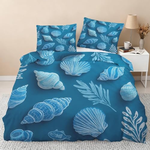 Housse de couette 240 x 220 lavable en machine parure 3 pieces - 2