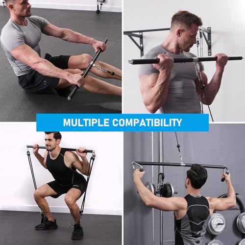 Barre de traction pour biceps et musculation à la maison - 6