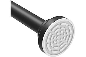 Expandable Shower Curtain Rod Tension 26-76 Inch