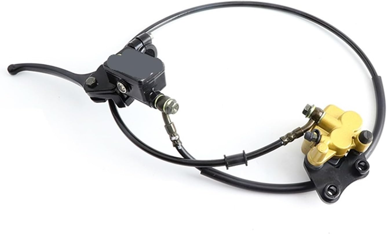 Compatible with 50cc 70cc 90cc 110cc 125cc Motocross Front Disc Brake Master Cylinder Caliper Assembly