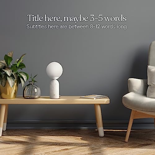 Brightech Mila Tall Led Table Lamp - Bedside Reading Light With Elegant Marble Base, Globe Lamp Shade - Modern Desk And Nightstand Lamp With Ambient Lighting For Bedroom, Living Room, Office - White #TOP7
