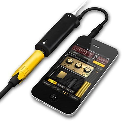 CONMDEX Guitar Converter Adapter Link for Phone/Pad/Pod