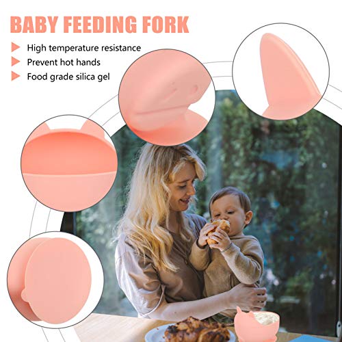 STOBOK Bebê Tigelas Em Forma De Porquinho de Silicone Food Taças de Sucção Antiderrapante Auto Alime