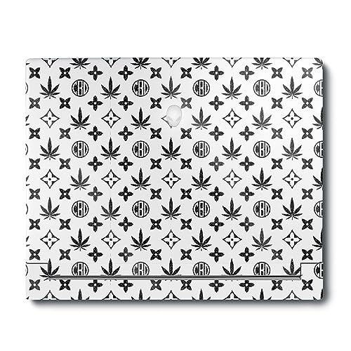 Image of MightySkins Glossy Glitter Skin Compatible with Alienware X16 R1 (2023) Full Wrap Kit - CBD Black | Protective, Durable High-Gloss Glitter Finish | Easy to Apply & Change Styles | Made in The USA