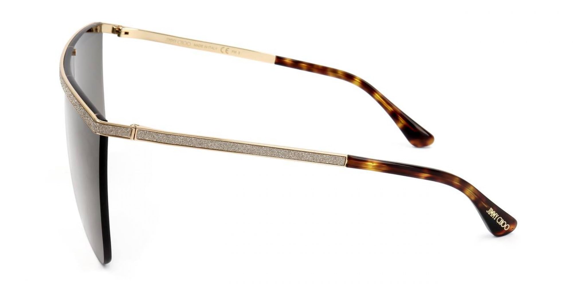 Jimmy Choo LEAH/S Okulary Słoneczne 06J GOLD HAVANA 99/1/145 Kobieta