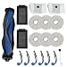 Lapiglo Komplettes Ersatzteilpaket für DEEBOT T30C für Omni für Gen2 mit Hauptbürste, 4 Wischmopps, Filtern, 6 Seitenbürsten und Staubbeuteln
