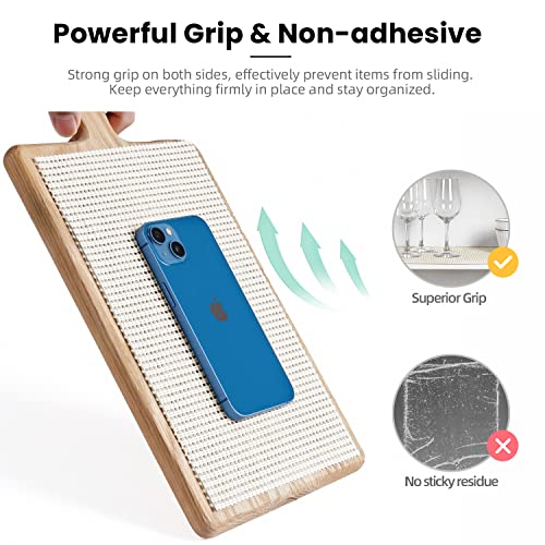 Bagail Drawer Liner, Non Adhesive Shelf And Cabinet Liner, 12 In X 10 Ft, Strong Grip, Non Slip Storage Liners For Desk, Shelves, Kitchen, Bathroom, Pantry, Dresser, Office, White #TOP2