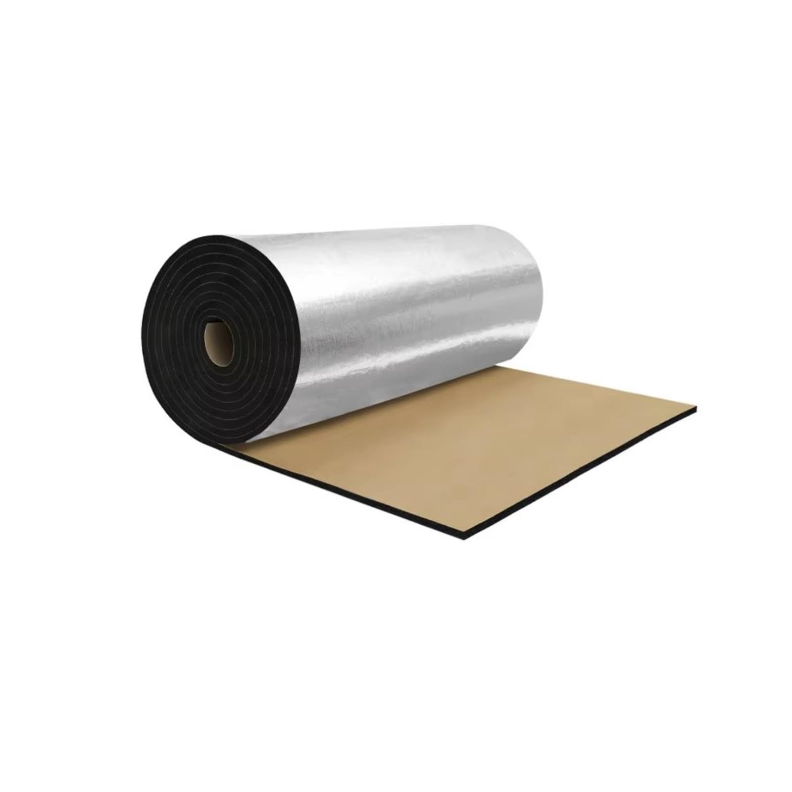 Aislamiento acústicotérmico sonido para coche Almohadillas de aislamiento acústico para automóviles, aptas para capós y cubiertas motores marinos, con un grosor 4/5/6/7/10 mm(10pc 10mm 40x20)
