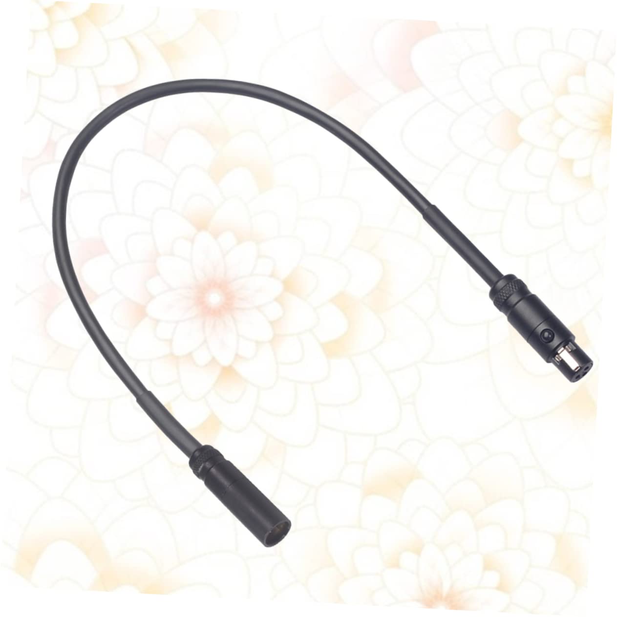 3 Stücke 0 3 M Mini Männlichen Zu Weiblichen Verlängerung Kabel High-fidelity Abschirmung Schwarz Für
