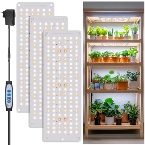 Aumtrly LED Pflanzenlampe Vollspektrum 3er-Pack