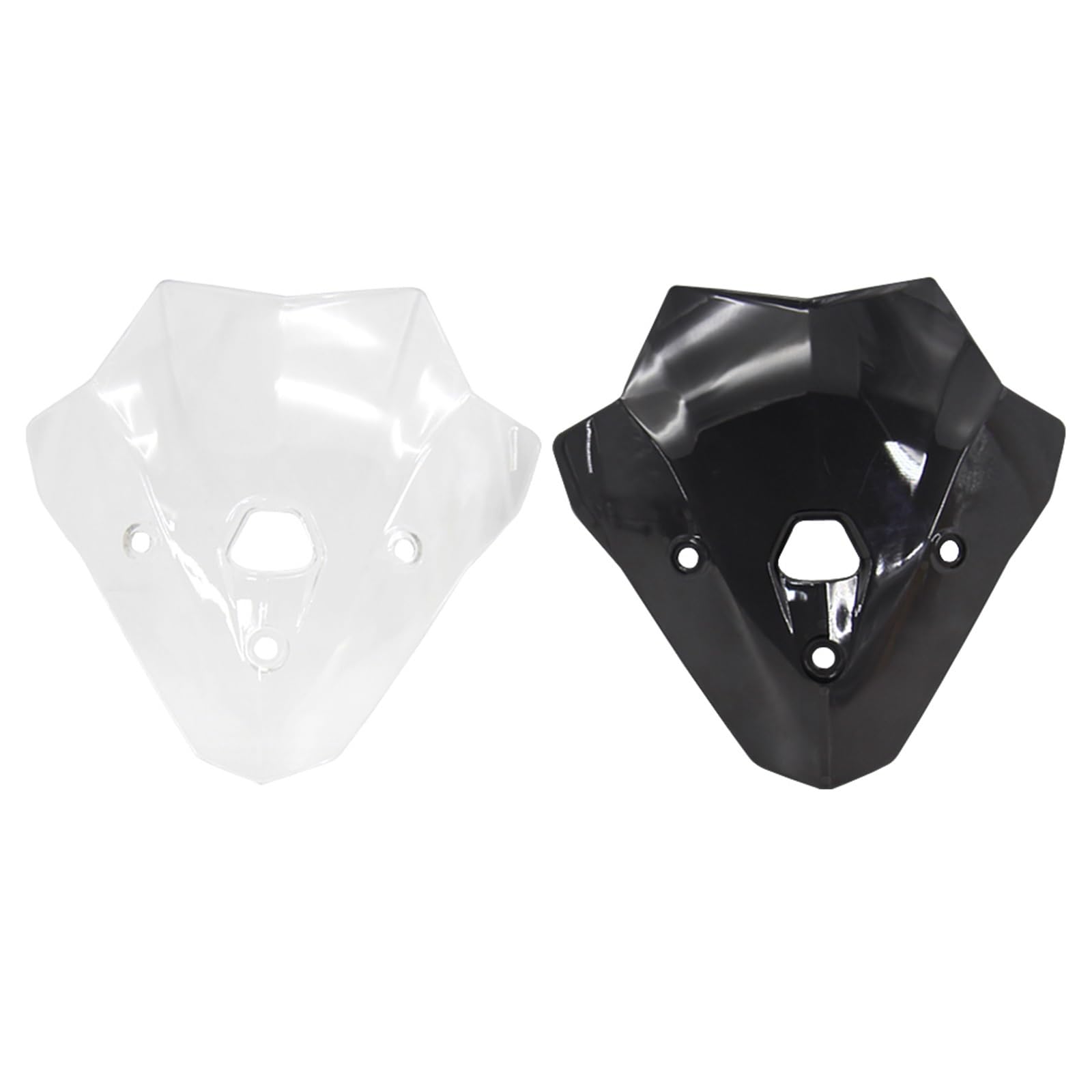 Pare-Brise Double Bulle Moto Pour BMW F900R - Écran Déflecteur De Vent Noir - Accessoires Moto Haut De Gamme
