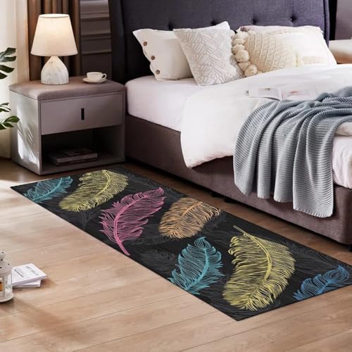 Alfombra de pasillo antideslizante lavable que repele las manchas 4